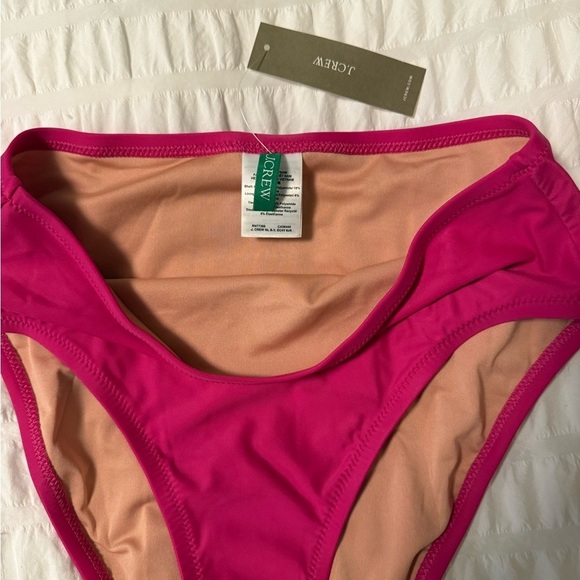 NEW - High-Waisted Pink Bikini Bottom - Picture 8 of 10